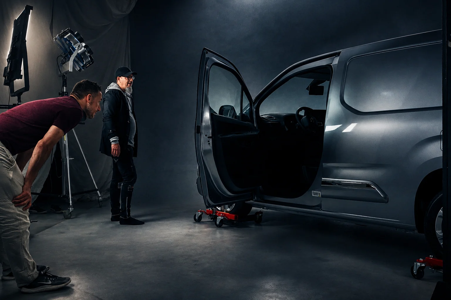 Toyota Proace City presented in Toyota Sweden's digital virtual studio